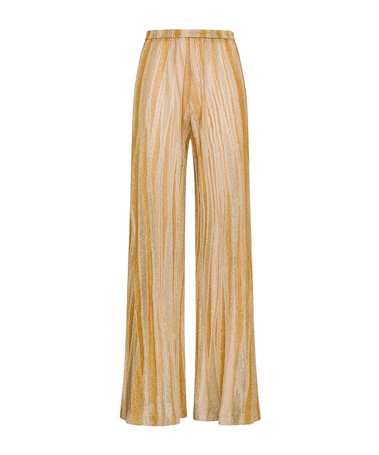 Forte Forte Flared Trousers In Lurexshot Jacquard