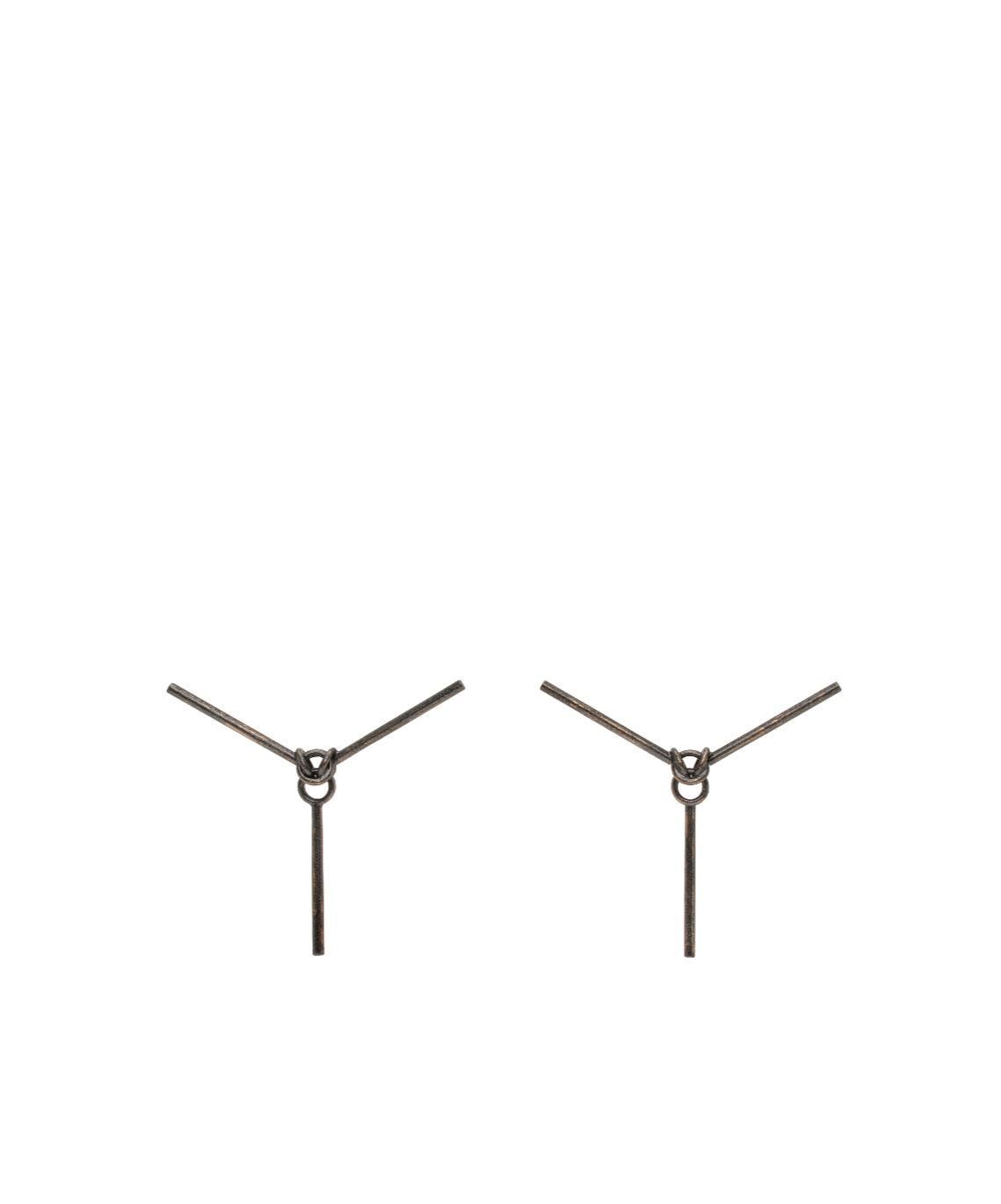 Y/project Y Curb Chain Earrings In Multicolor