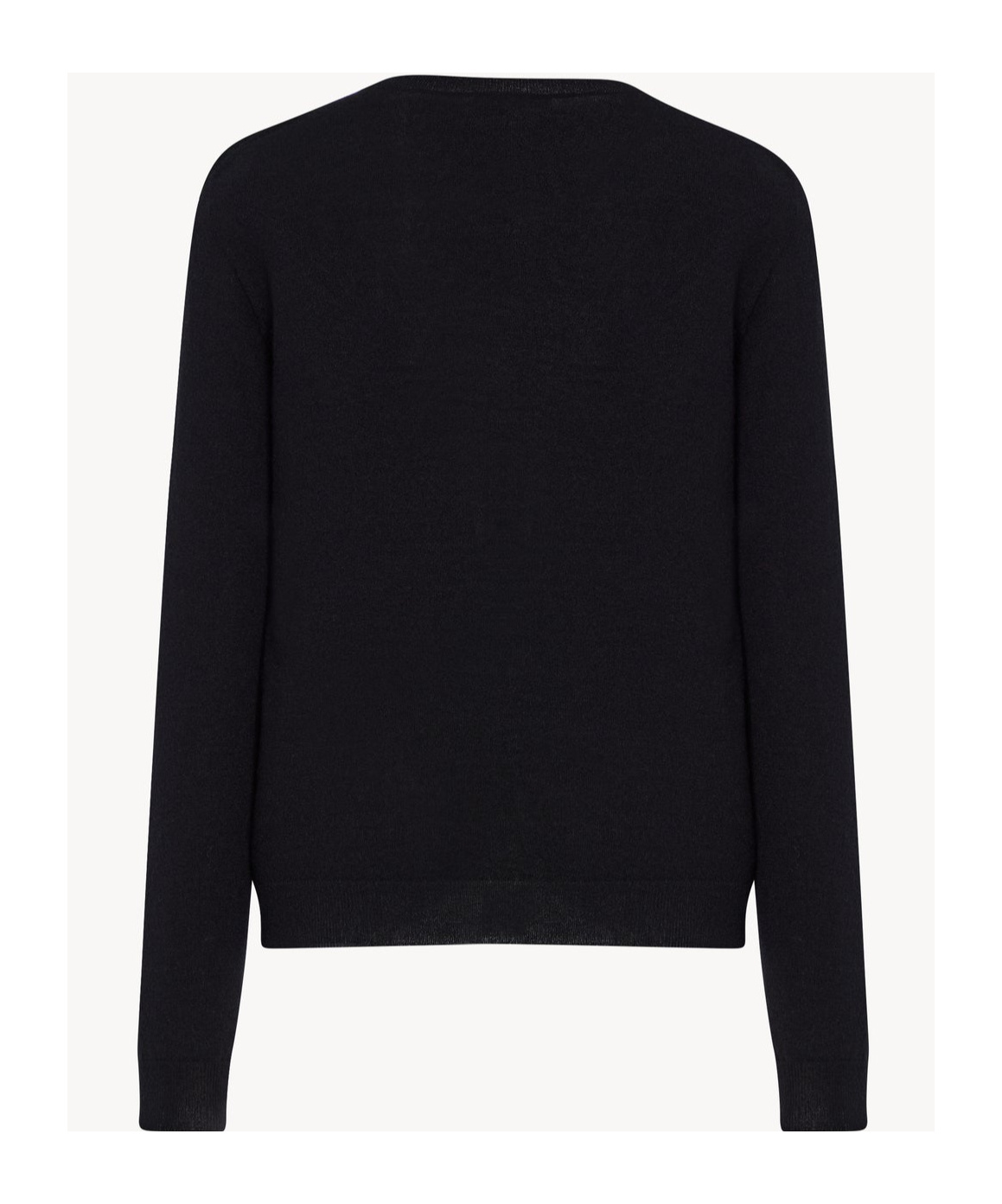 The Row Long-sleeved Sweater In Black