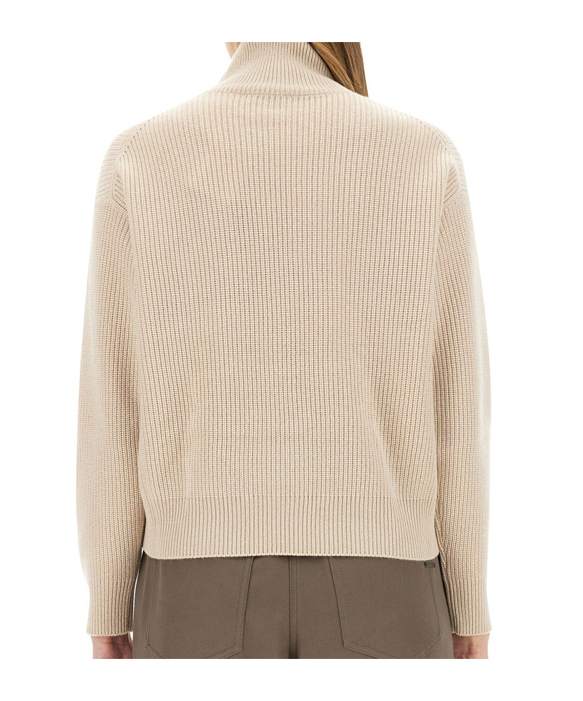 Brunello Cucinelli Regular Fit Cashmere Sweater With Refined Silhouette In Brown