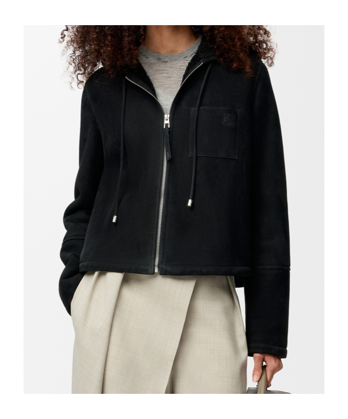 Loewe Jackets Black In Black
