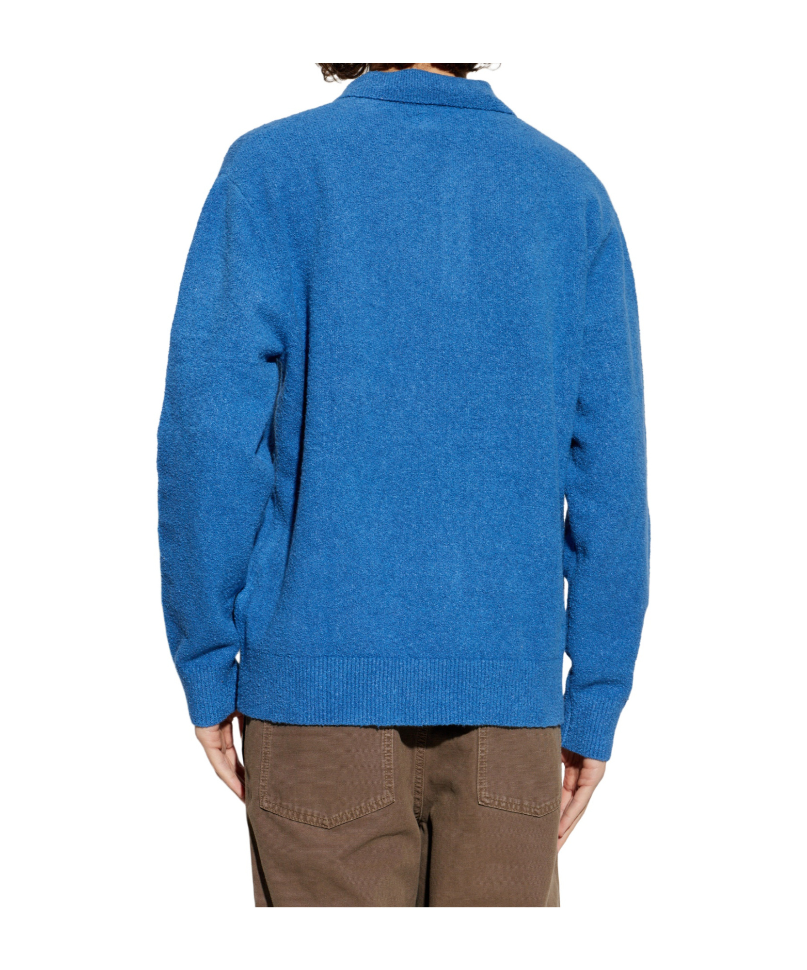 Samsoe & Samsoe Blue Polo Shirt In Blue