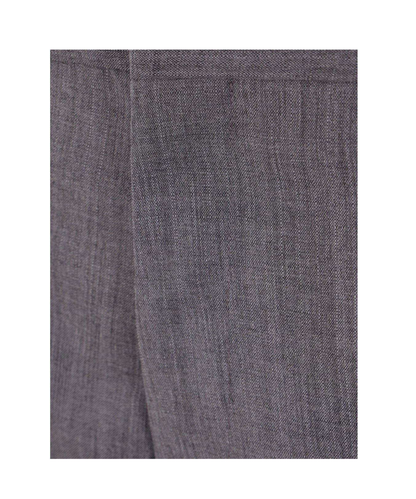 Jil Sander Slim-fit Wool Trousers In Gray