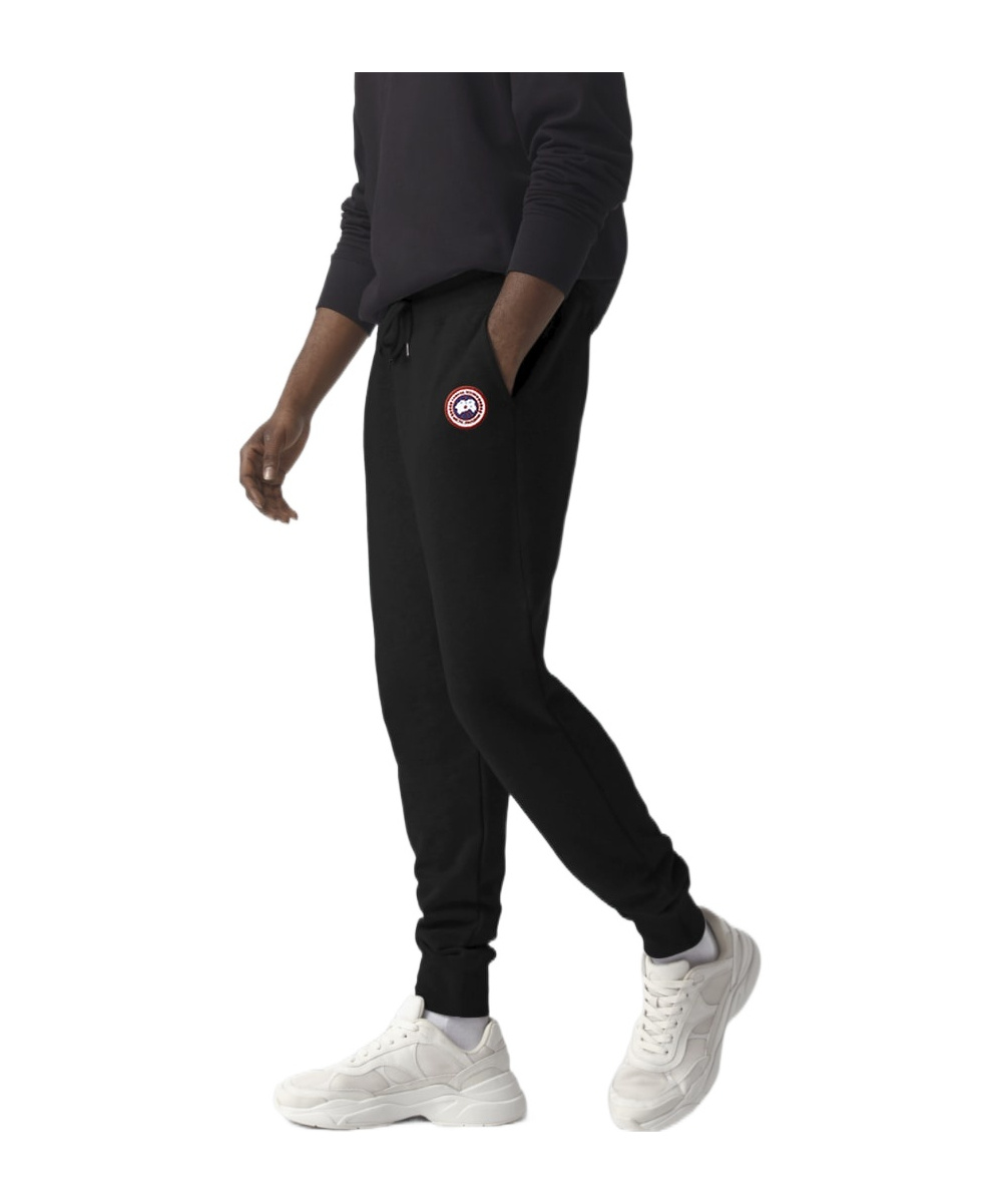 Canada Goose Joggers Elastic Waistband Side Pockets In Black
