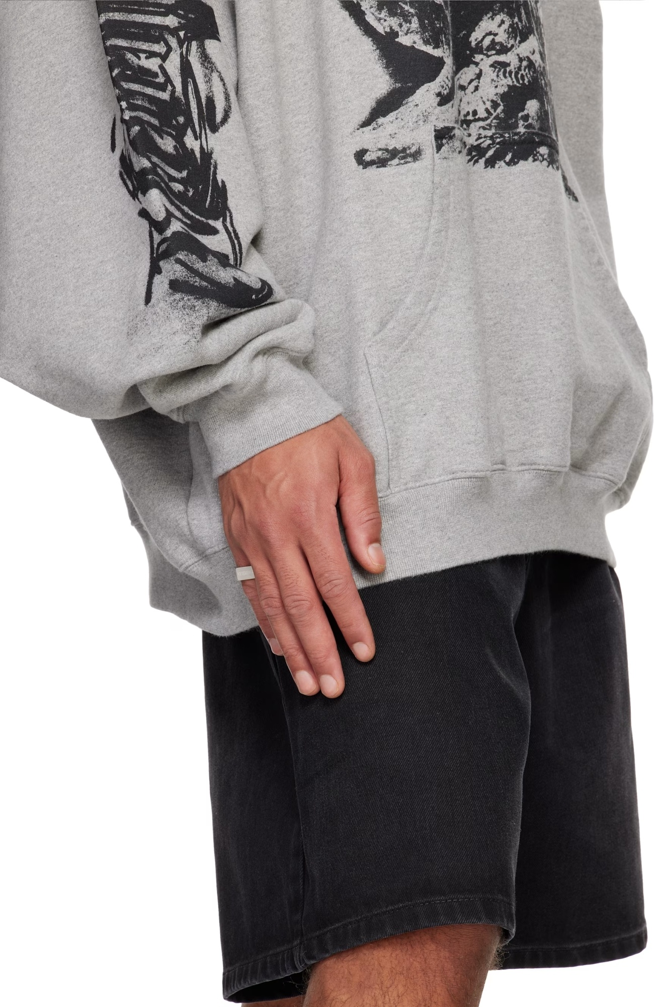 Vetements Nut Ring In Gray