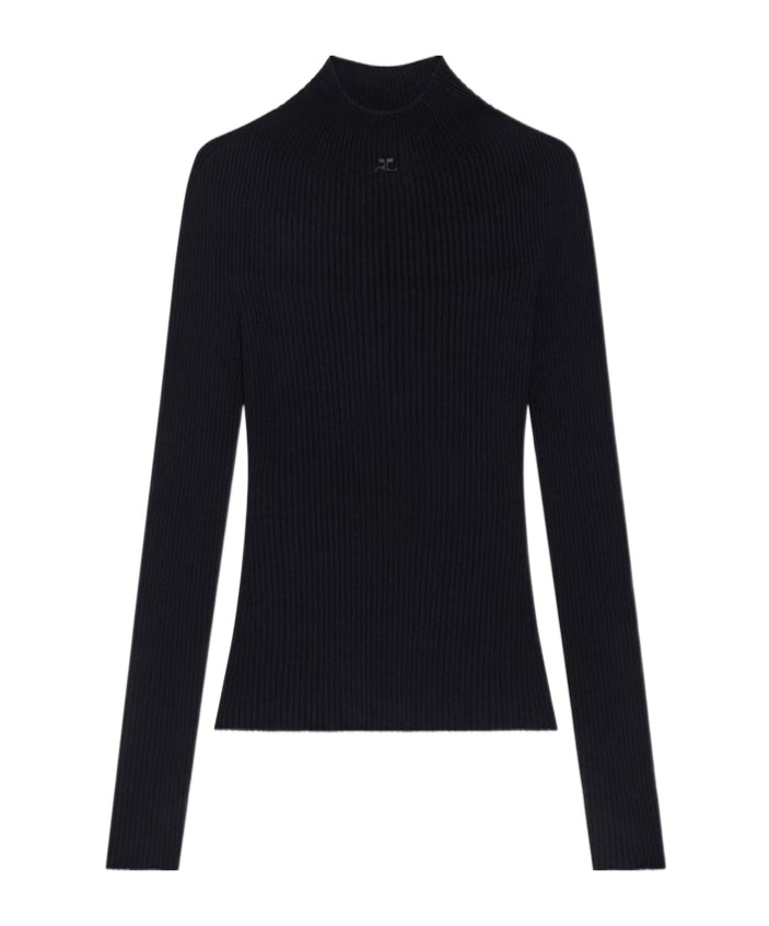 Shop Courrèges Solar Jumper In Black