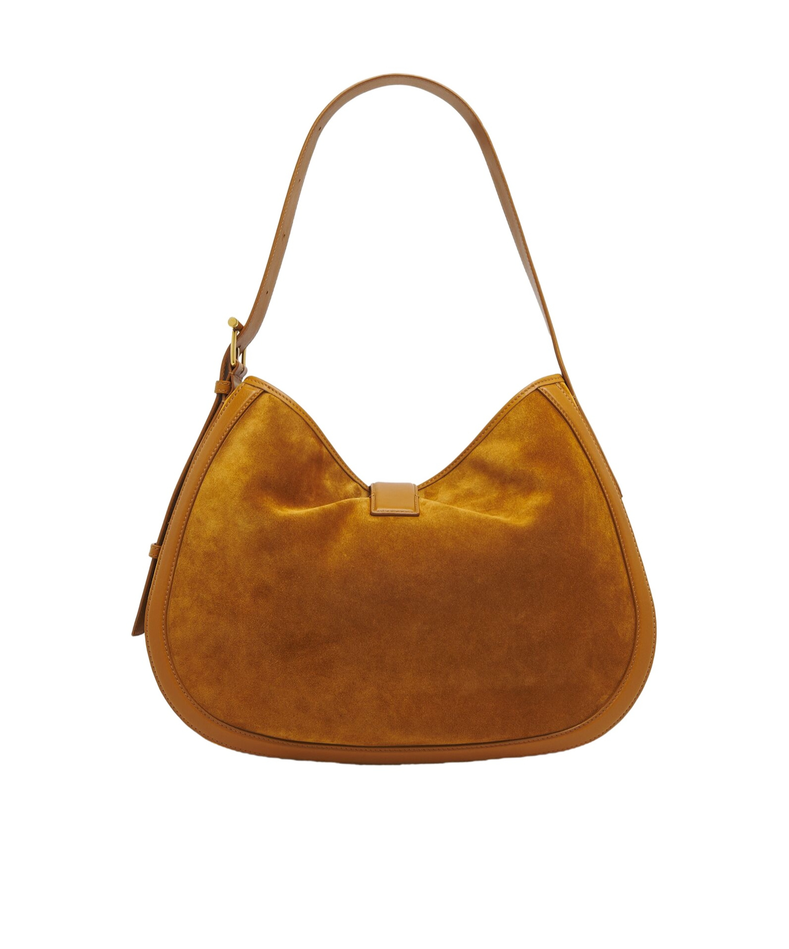 Alexander Mcqueen T-bar Suede Shoulder Bag