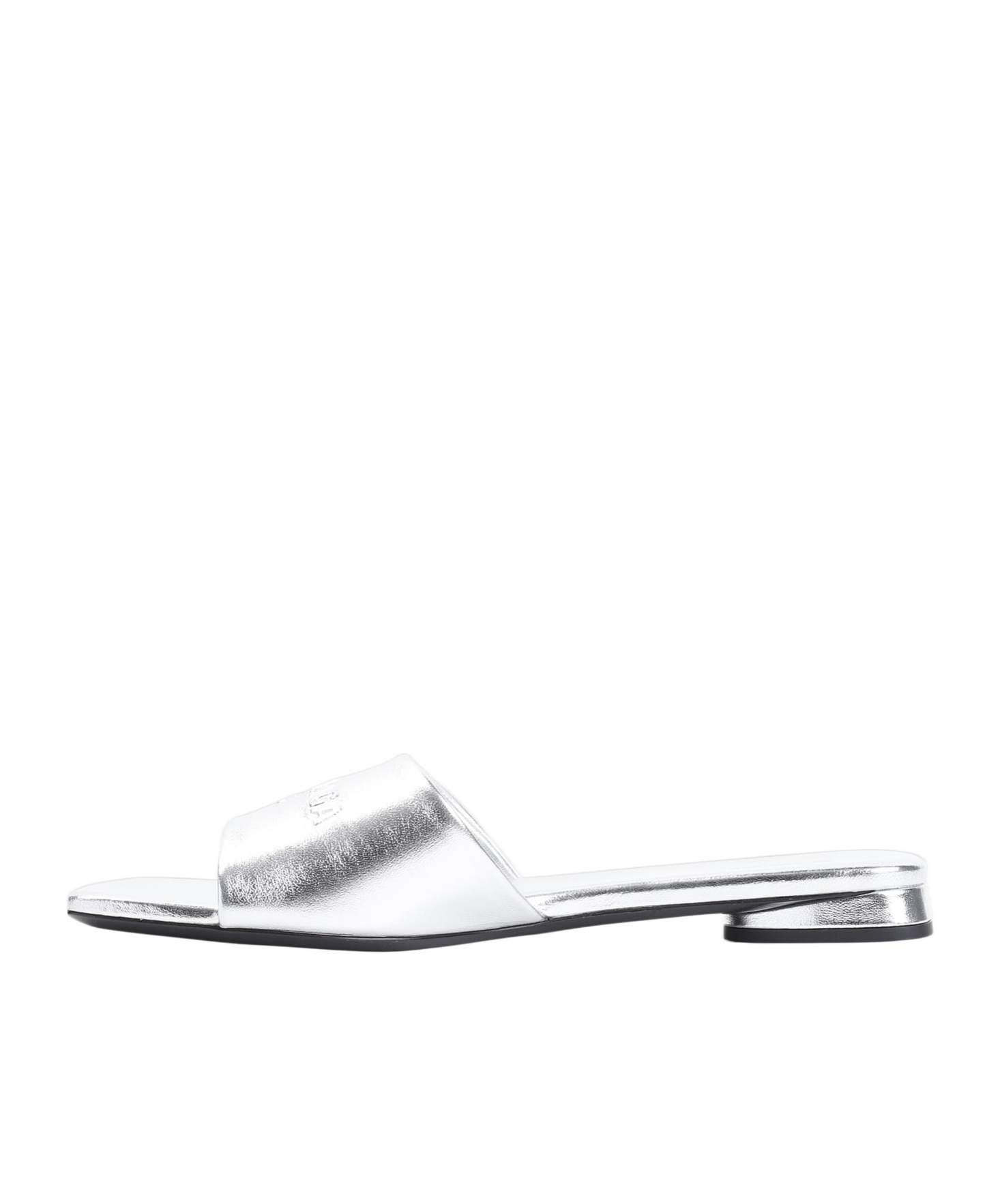 Balenciaga Duty Free Slides In White