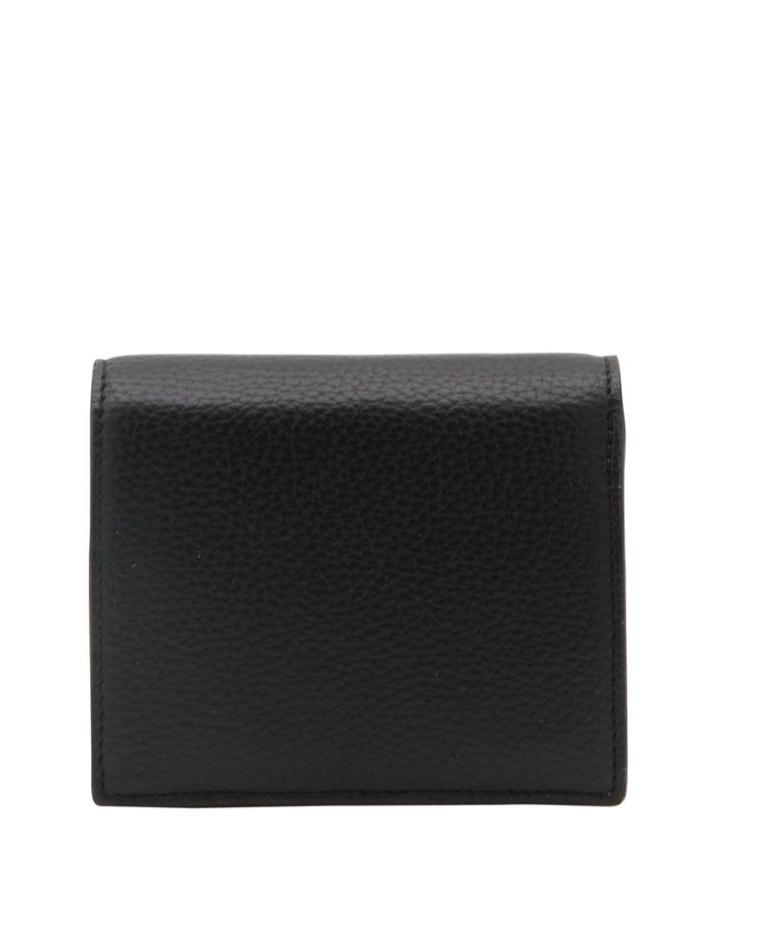 Vivienne Westwood Black Synthetic Leather Wallet In Black