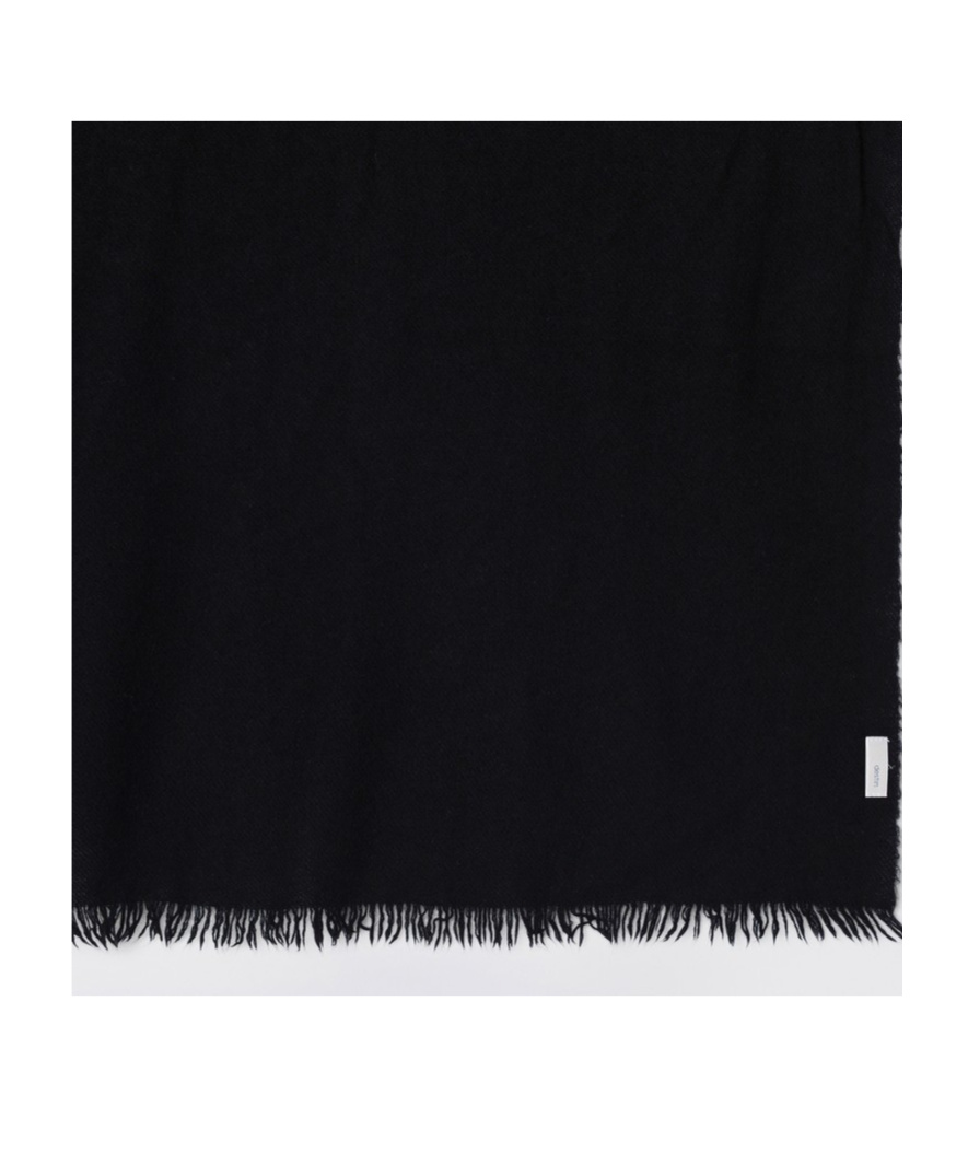 Destin Surl Edge-edged Scarf In Black
