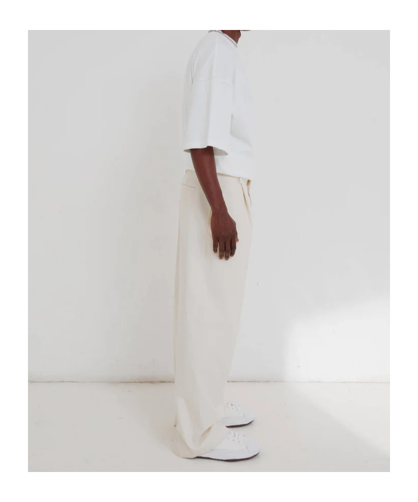 Darkpark Mick Crewneck T-shirt In White