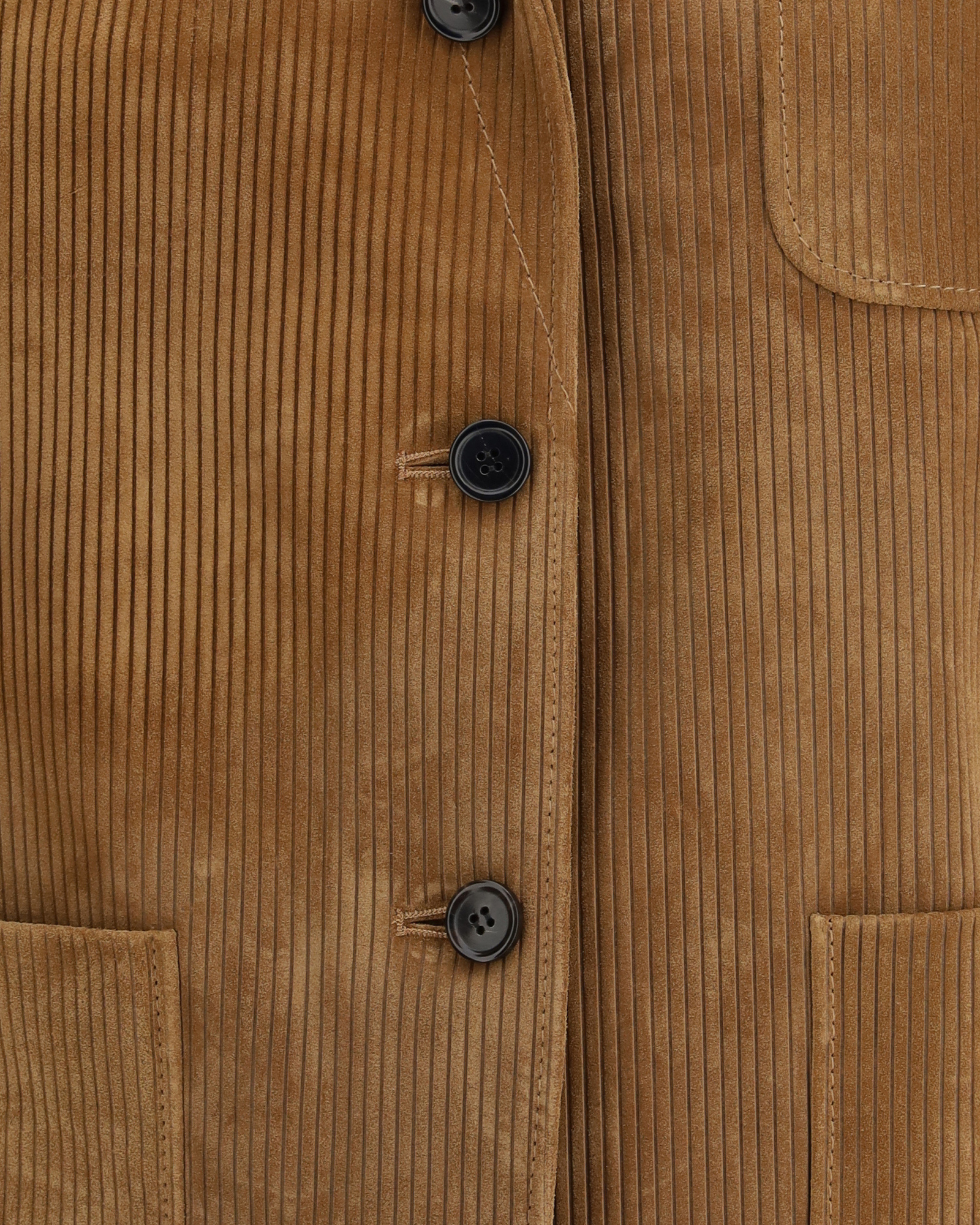 Thom Browne Suede Armband Blazer In Brown