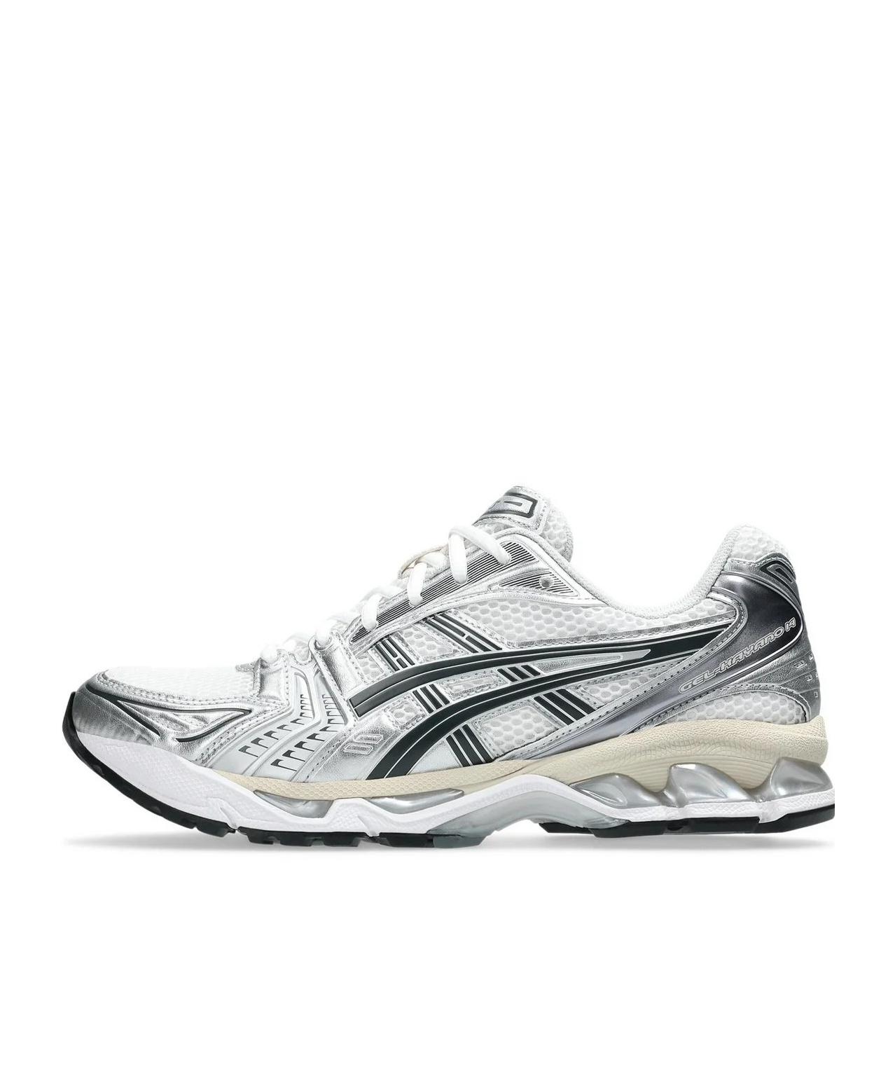Asics Gel-kayano 14 Sneakers With Breathable Mesh In Gray