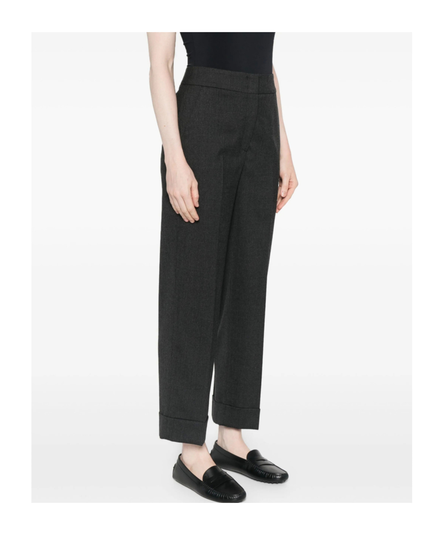 Peserico Tailored Trousers In Black