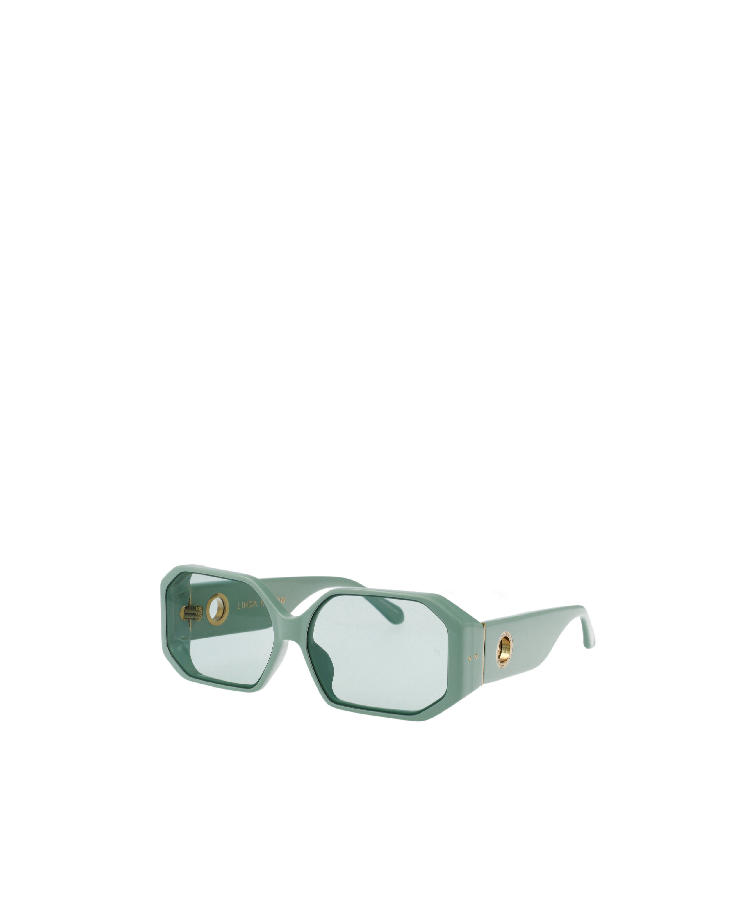 Linda Farrow Sunglasses In Green