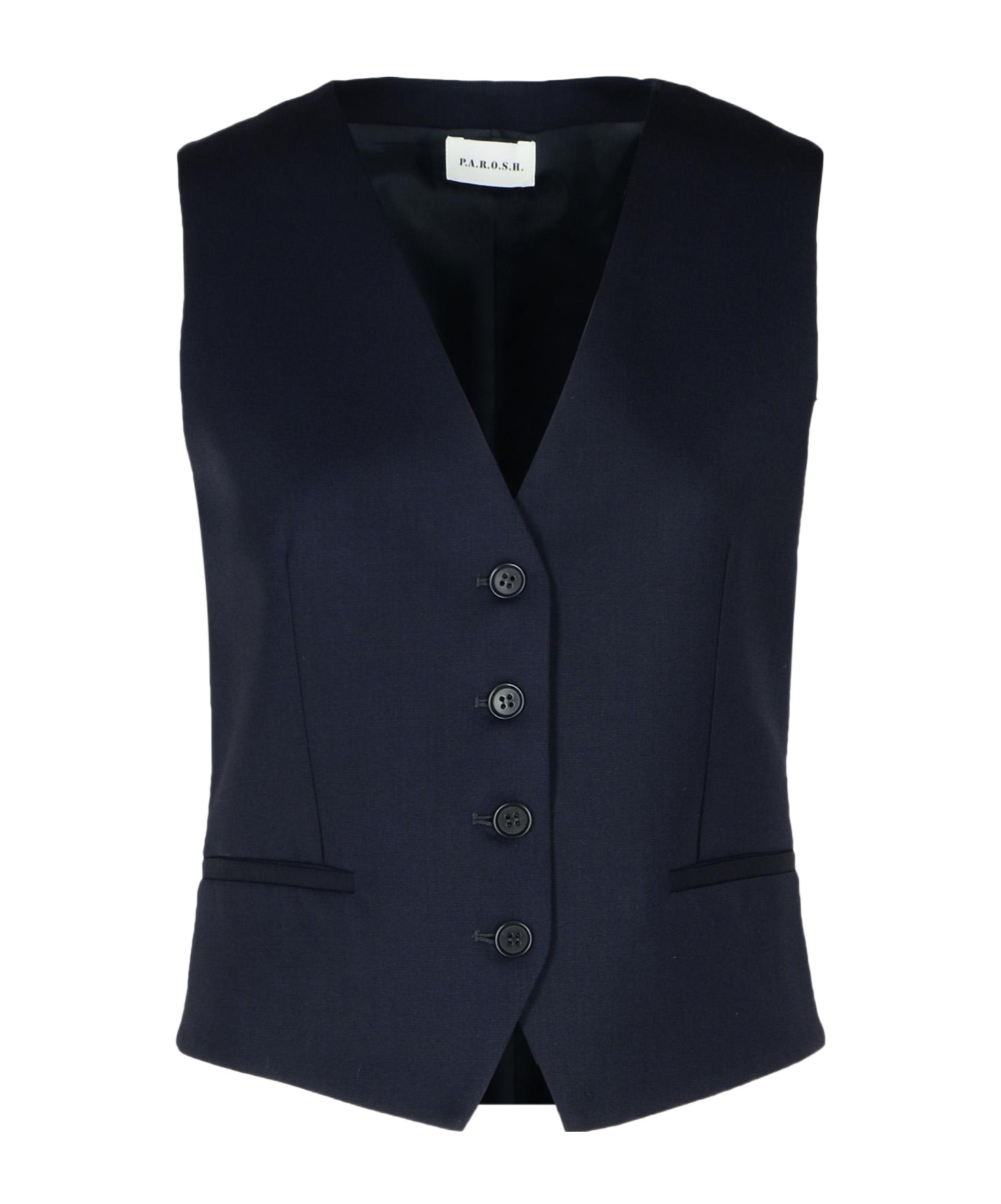 P.a.r.o.s.h V-neck Vest In Black