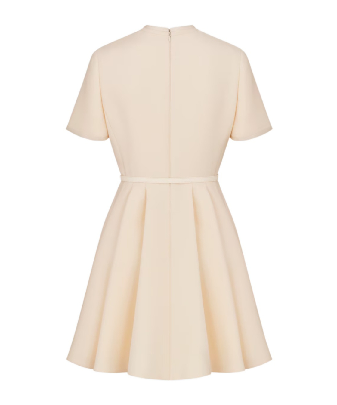 DIOR SHORT FLARED WOOL DRESS 