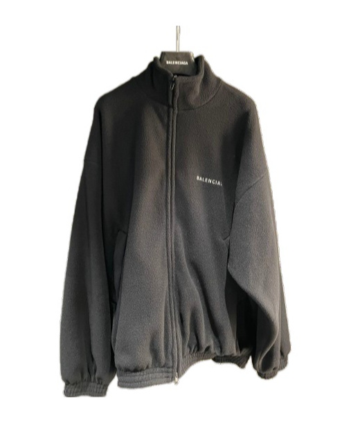 Balenciaga Zip-up Jacket For Men In Black