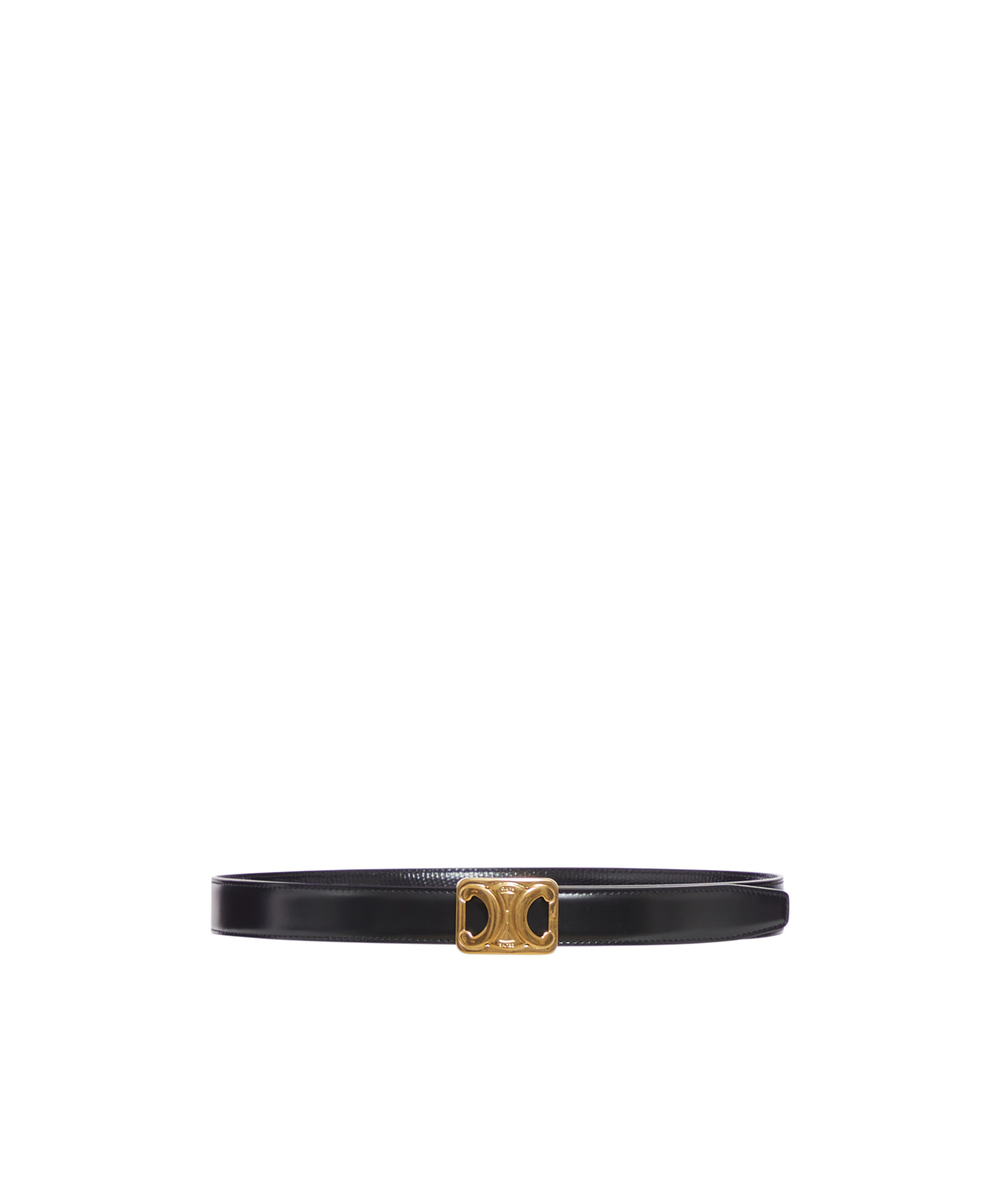 Celine Adjustable Waist Belt In Black
