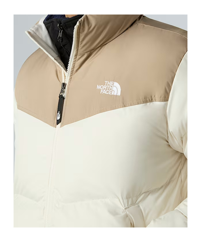 The North Face Saikuru Zipped Padded Jacket In White