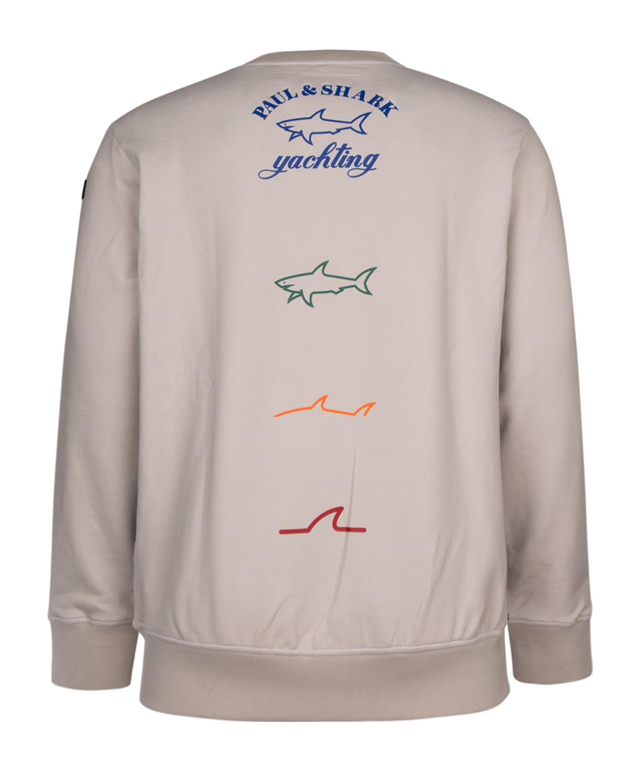 Shop Paul & Shark Round-neck Sweater In Nude