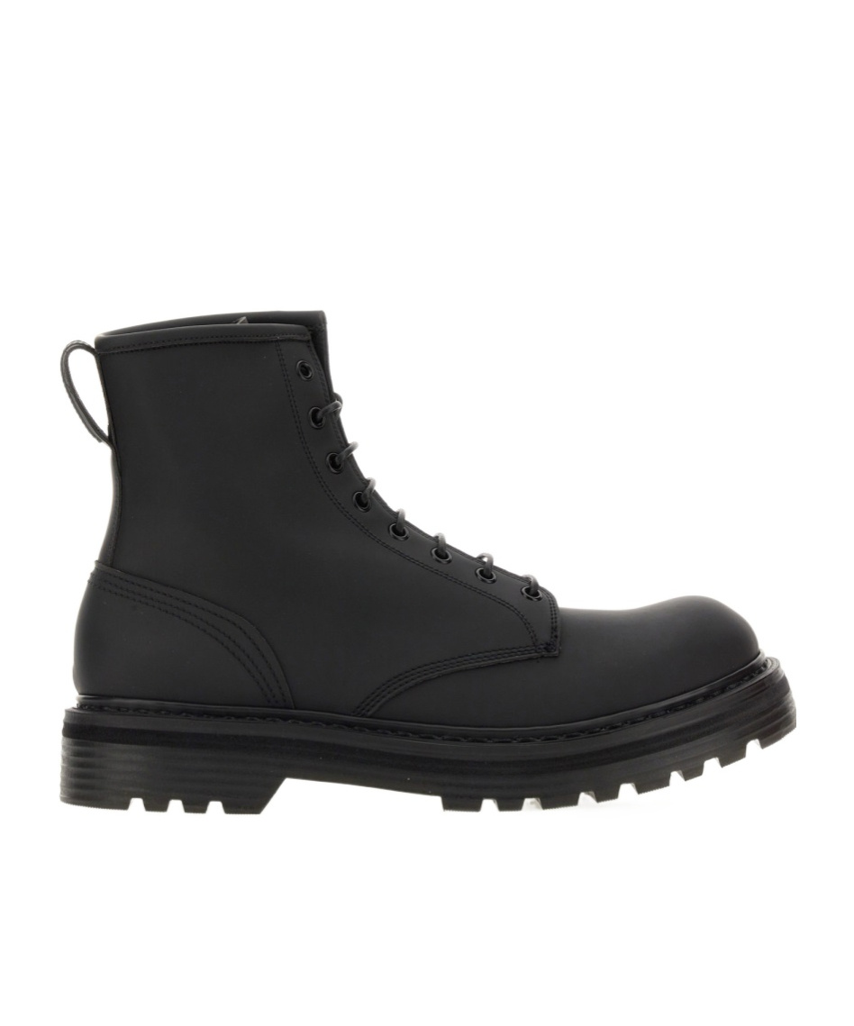 Premiata Leather Boot In Multi