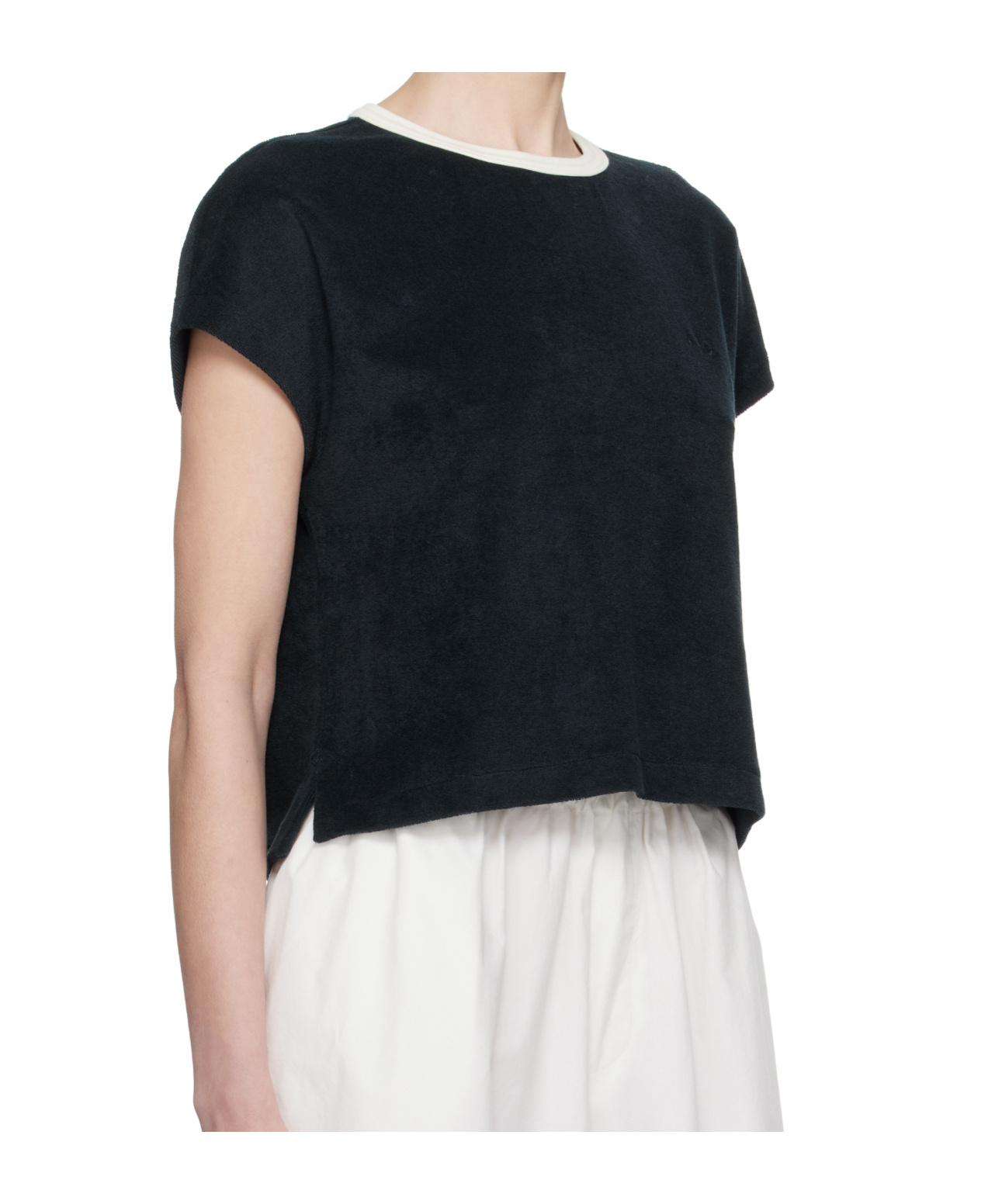 Apc Cap Sleeve T-shirt In Black