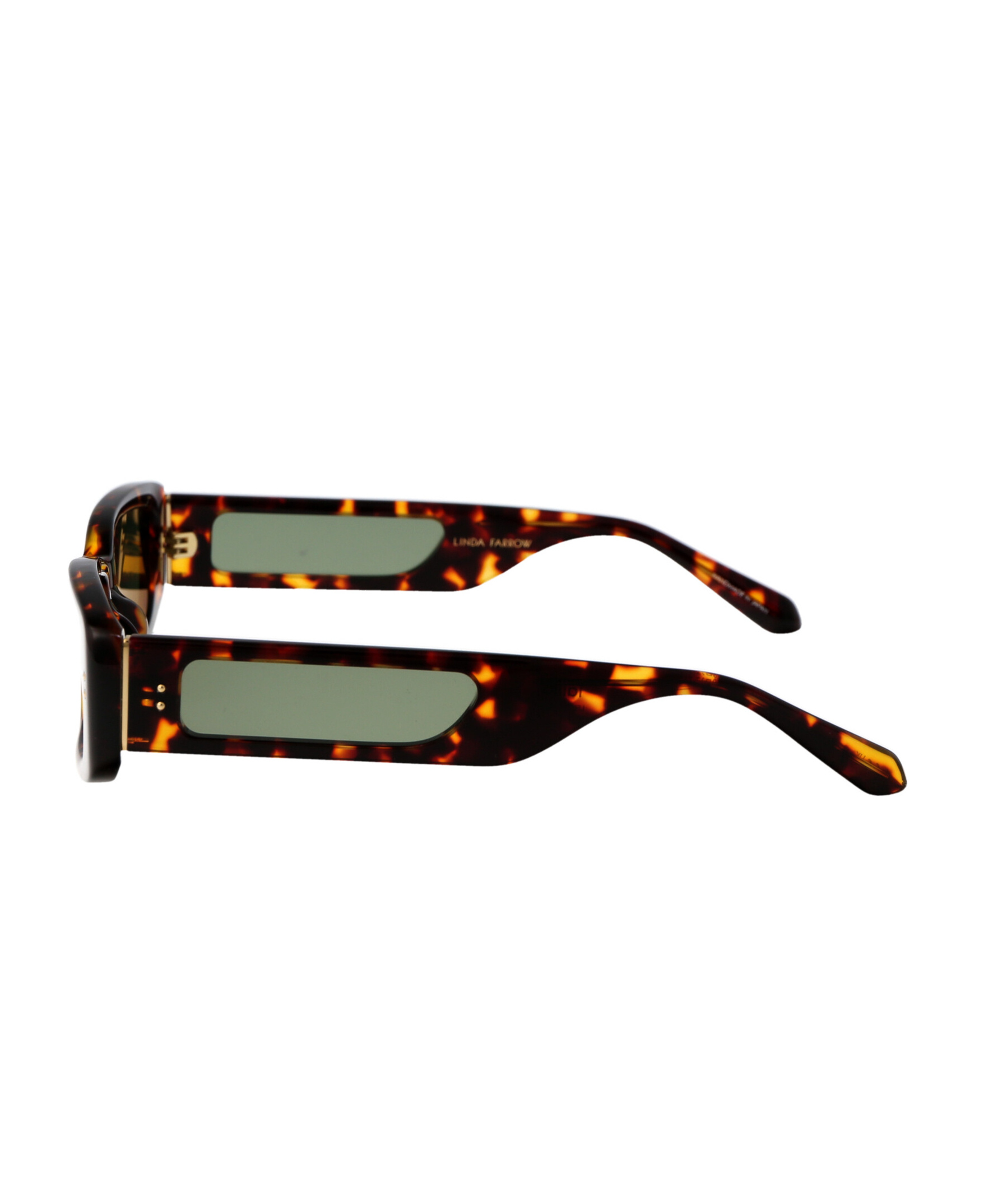 Linda Farrow Talita Sunglasses In Green