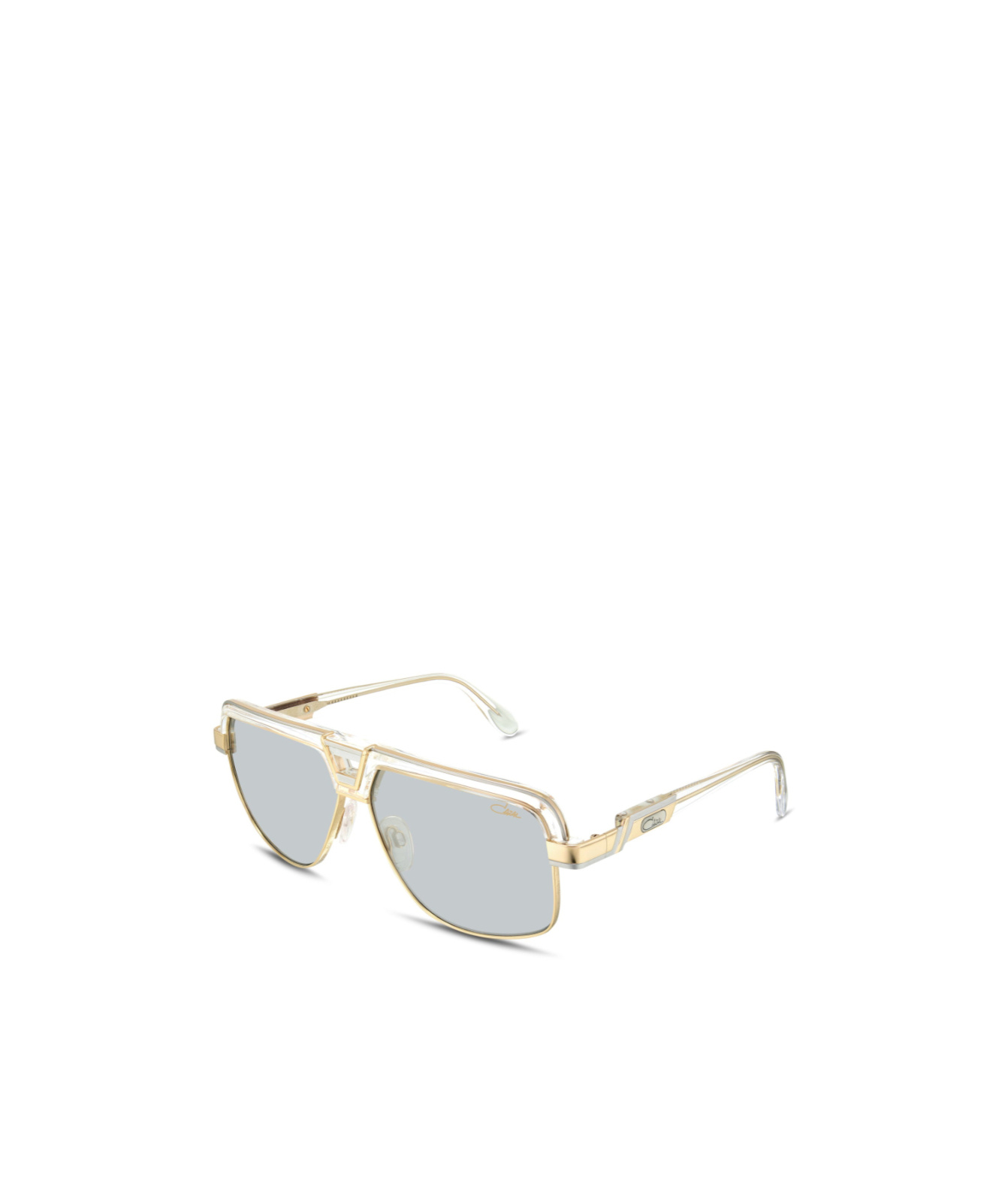 Cazal Geometric Frame Sunglasses In Gray