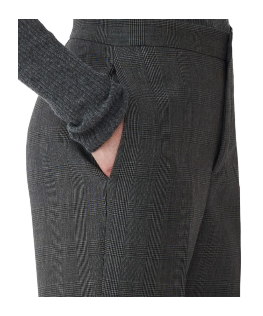 Fabiana Filippi Creased Straight-leg Pants In Gray