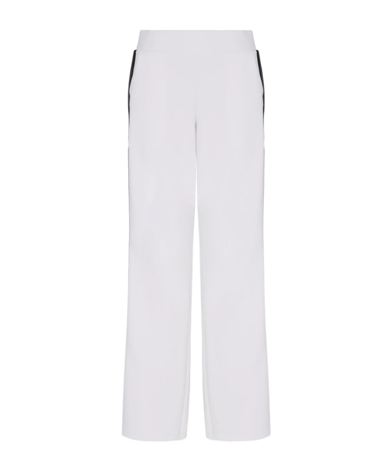 EA7 STRIPE-TRIM TRACK PANTS
