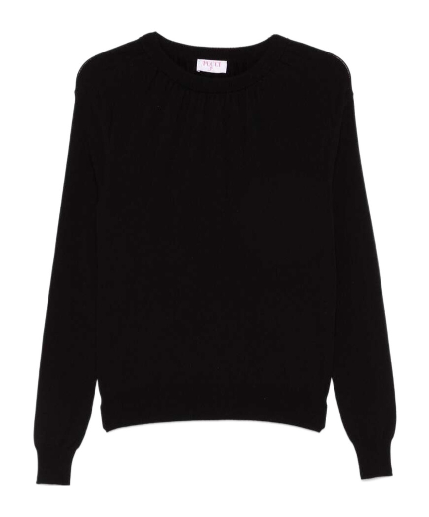 Emilio Pucci Crew-neck T-shirt In Black