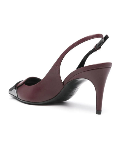 Sergio Rossi Pointed High-heeled Sandals In Black