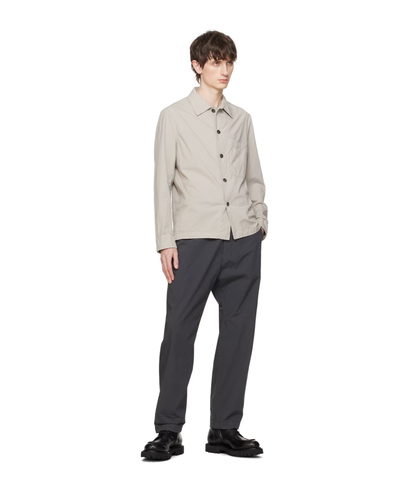 Shop Barena Venezia Elastic Waist Casual Pants In Black