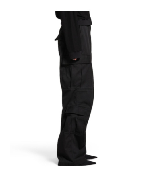 Balenciaga Unity Sports Icon Light Cargo Pants In Black