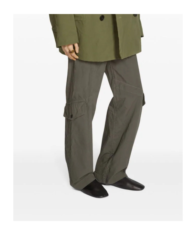 Dries Van Noten Paxford Gd Sv 9121 M.w.pants Gry In Black