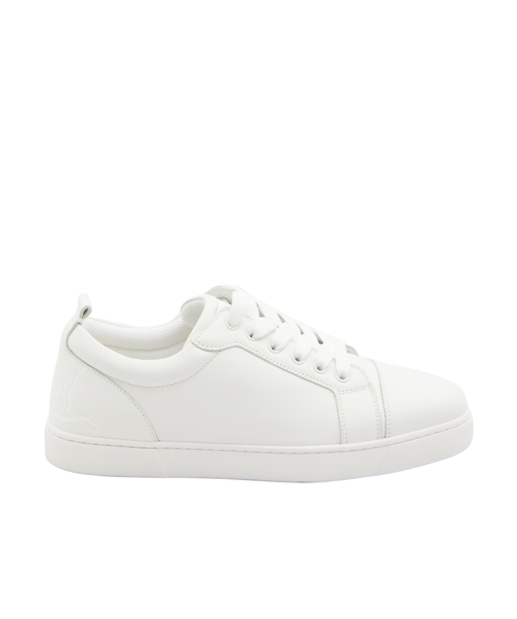 24SS CHRISTIAN LOUBOUTIN Fun Louis Junior▲White Fun Louis Junior - Sneakers - Smooth calf leather - White