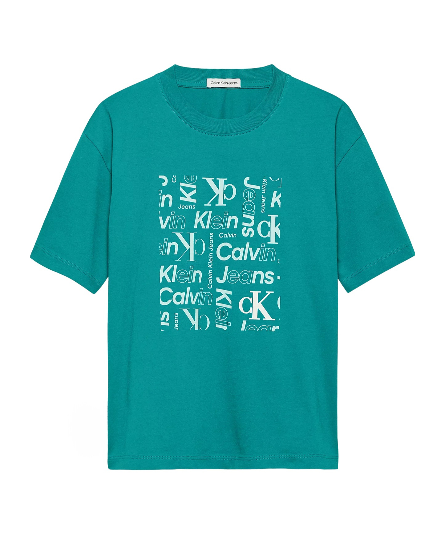 Calvin Klein Short-sleeved T-shirt In Green
