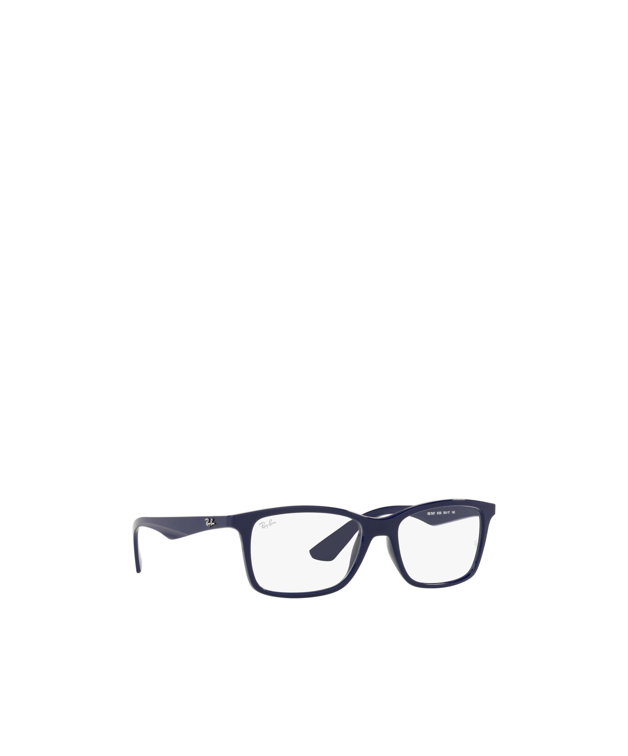 Ray Ban Ray-ban Rectangular Frame Glasses In Blue