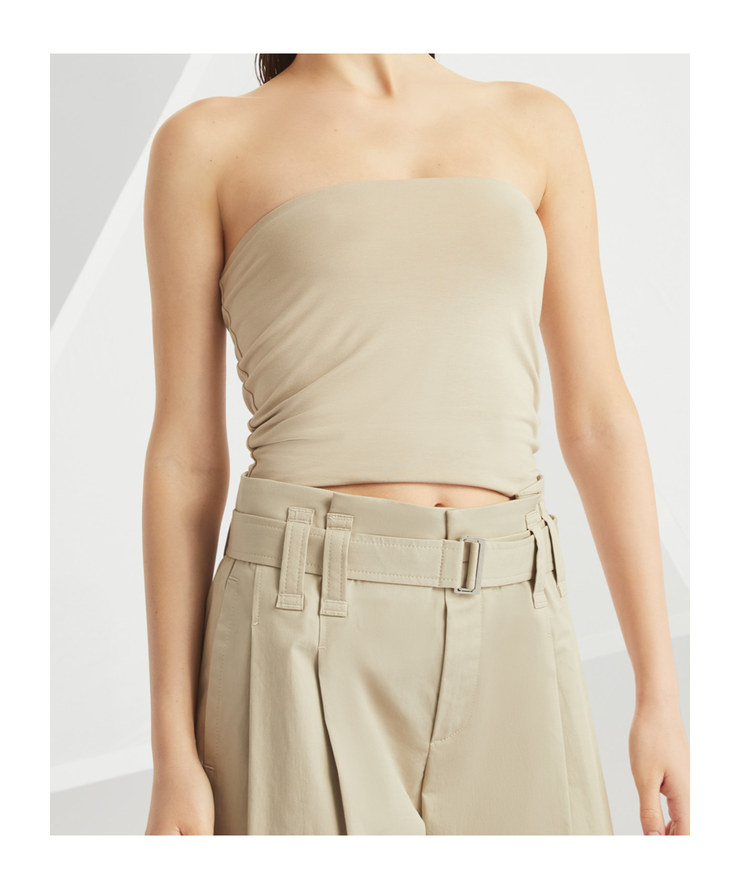BRUNELLO CUCINELLI PLEAT-DETAILING TAILORED TROUSERS