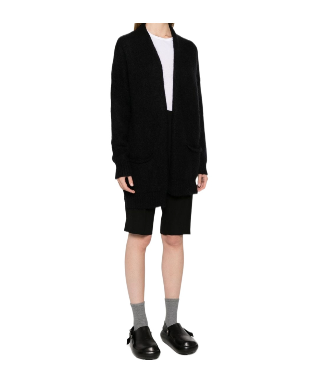 Shop Pinko Cornish Rex Cardigan In Black