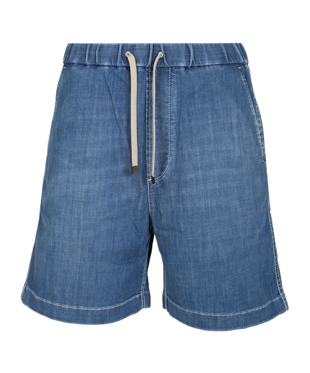 Jacob Cohen Elastic Waist Denim Shorts