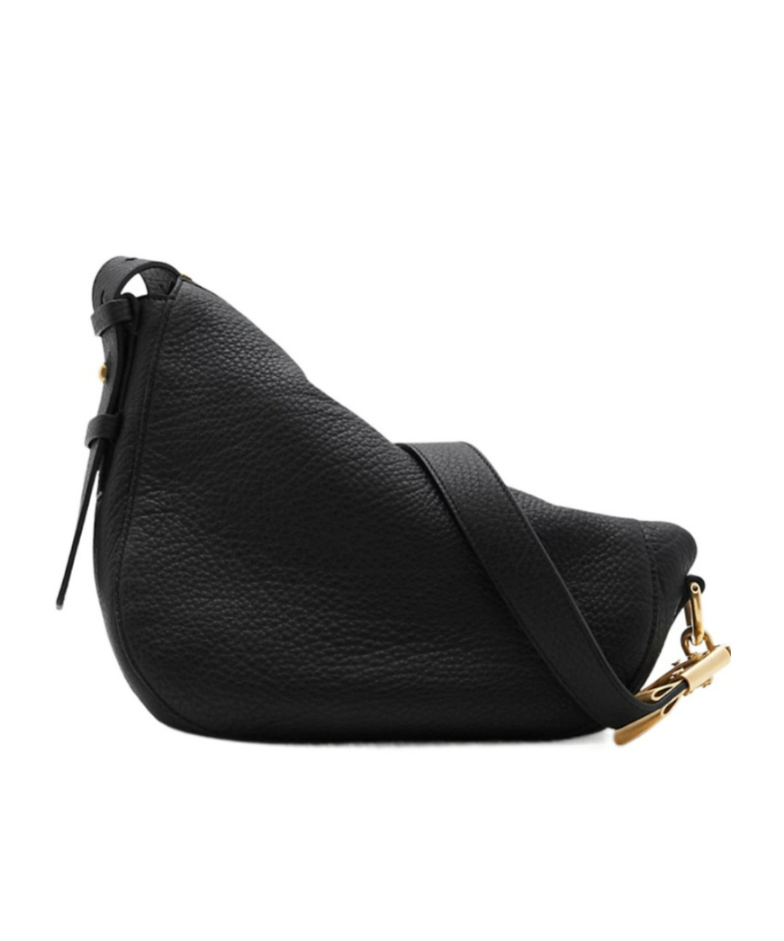 Burberry Small Knight Chain-linked Puffy Shoulder Bag In Black
