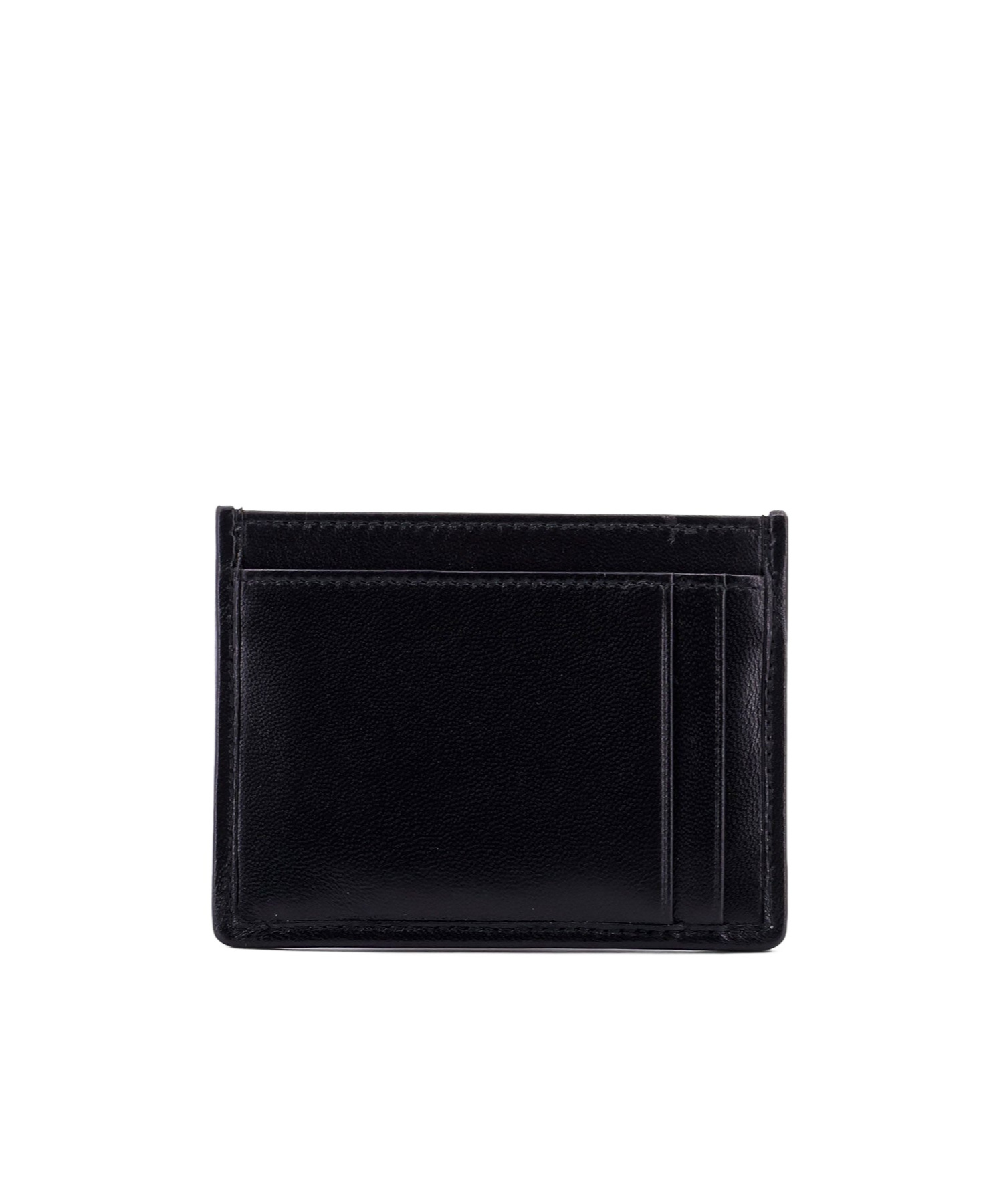 Shop Miu Miu Matelassé Nappa Leather Card Holder In Black