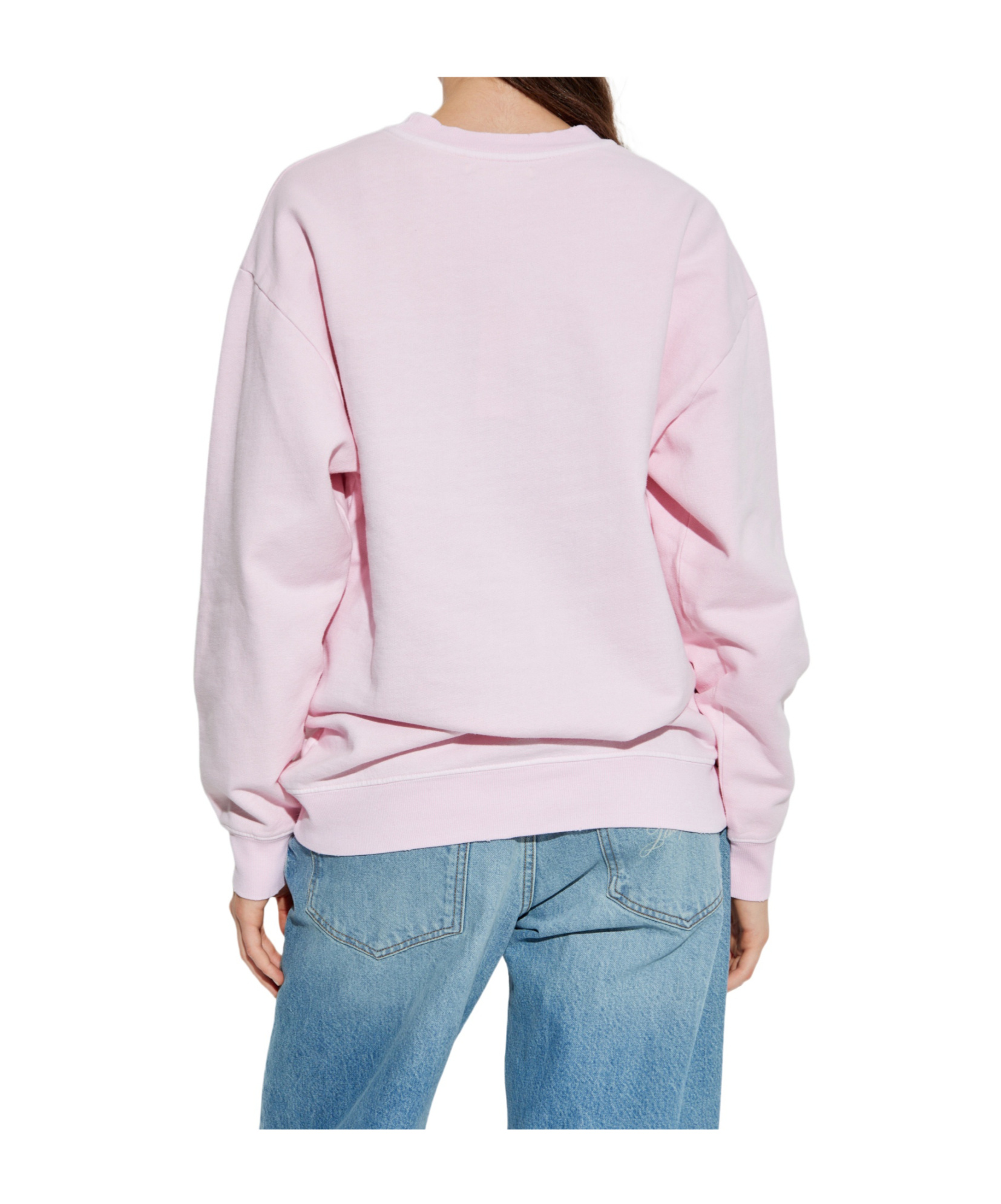 Loveshackfancy Palo Embroidered Sweatshirt In Pink