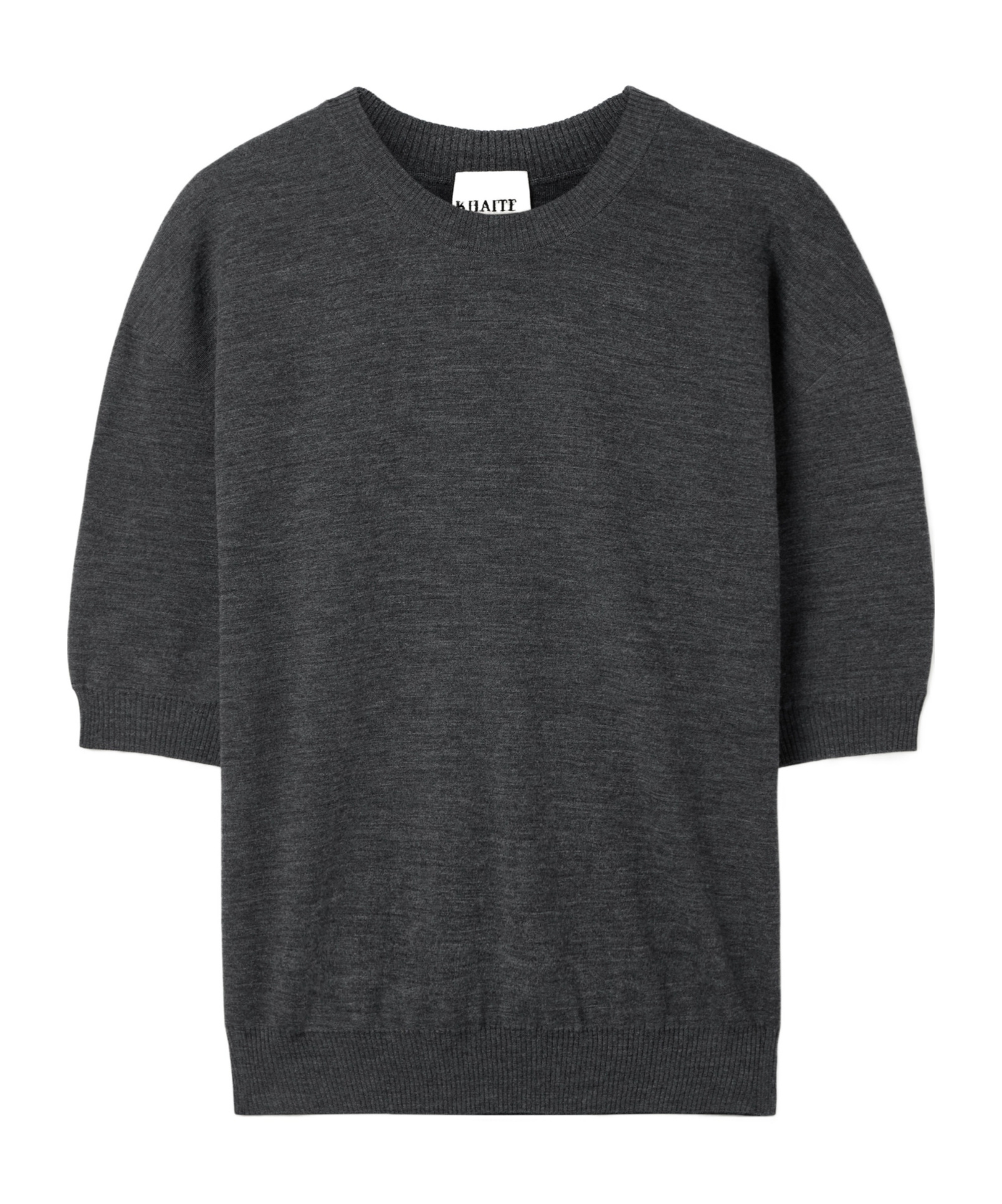 Khaite Faye Wool Sweater In Black