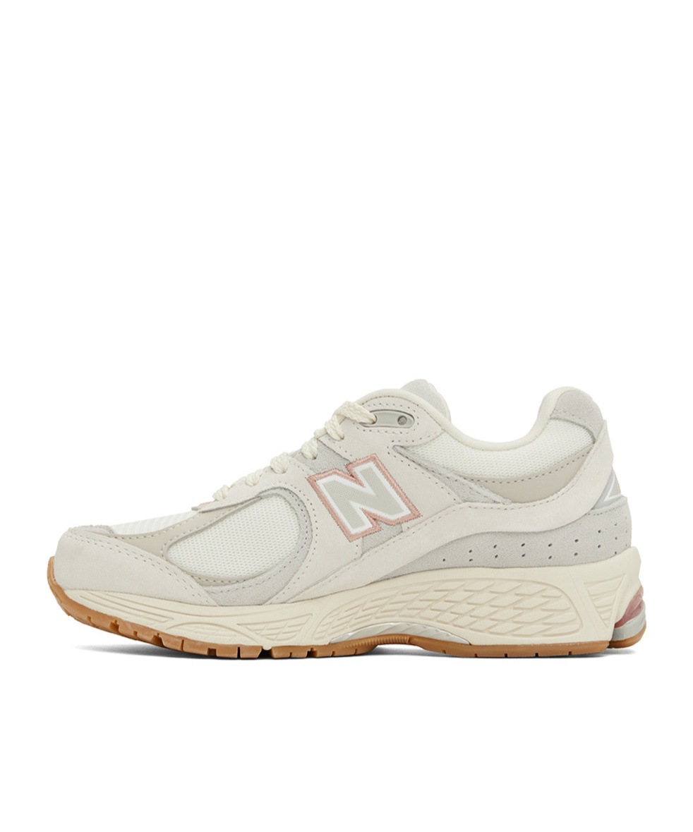 Shop New Balance Round-head Sneakers In White