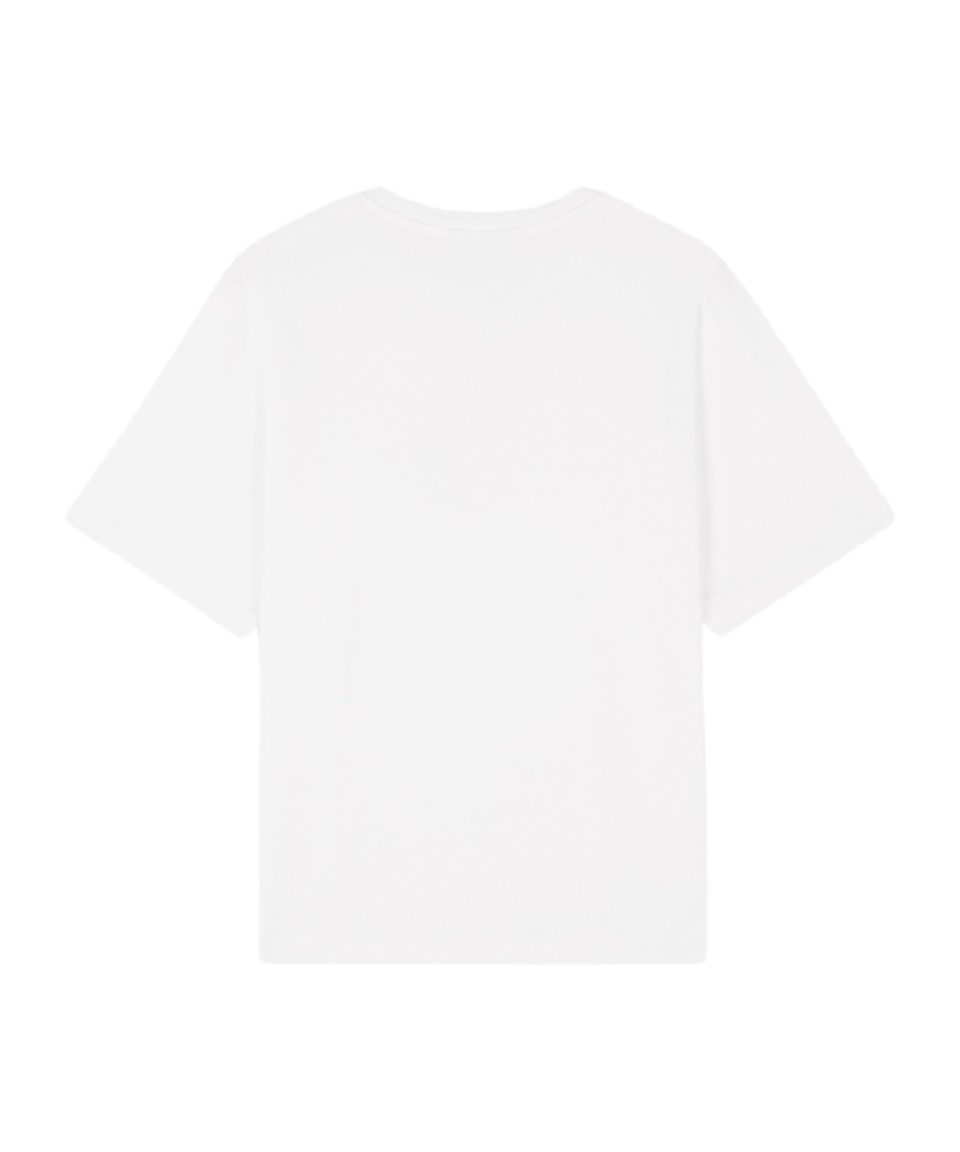 MAISON KITSUNÉ FLOATING FLOWER COTTON T-SHIRT