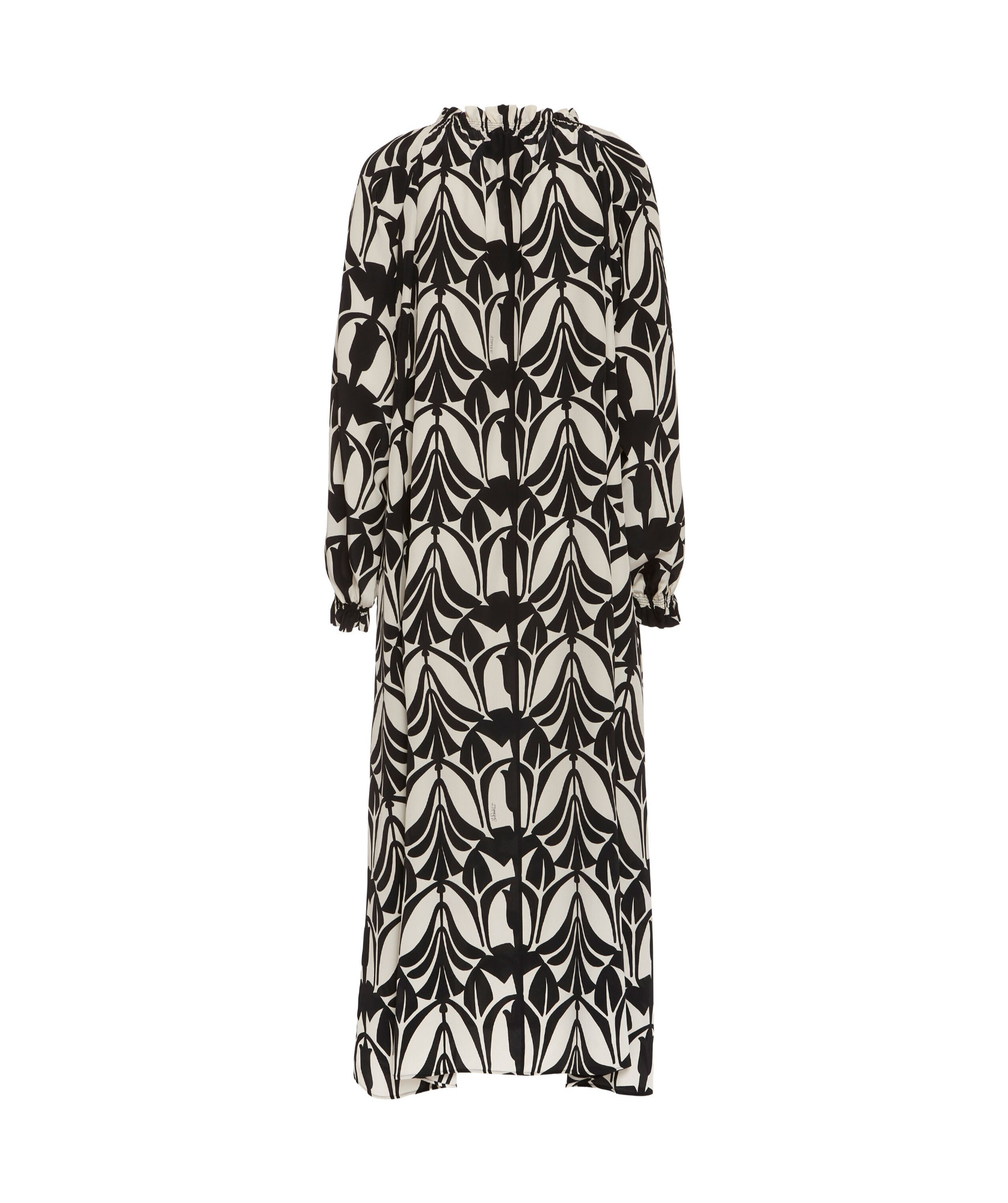 La Doublej 'cerere' Crepe De Chine Dress In Black