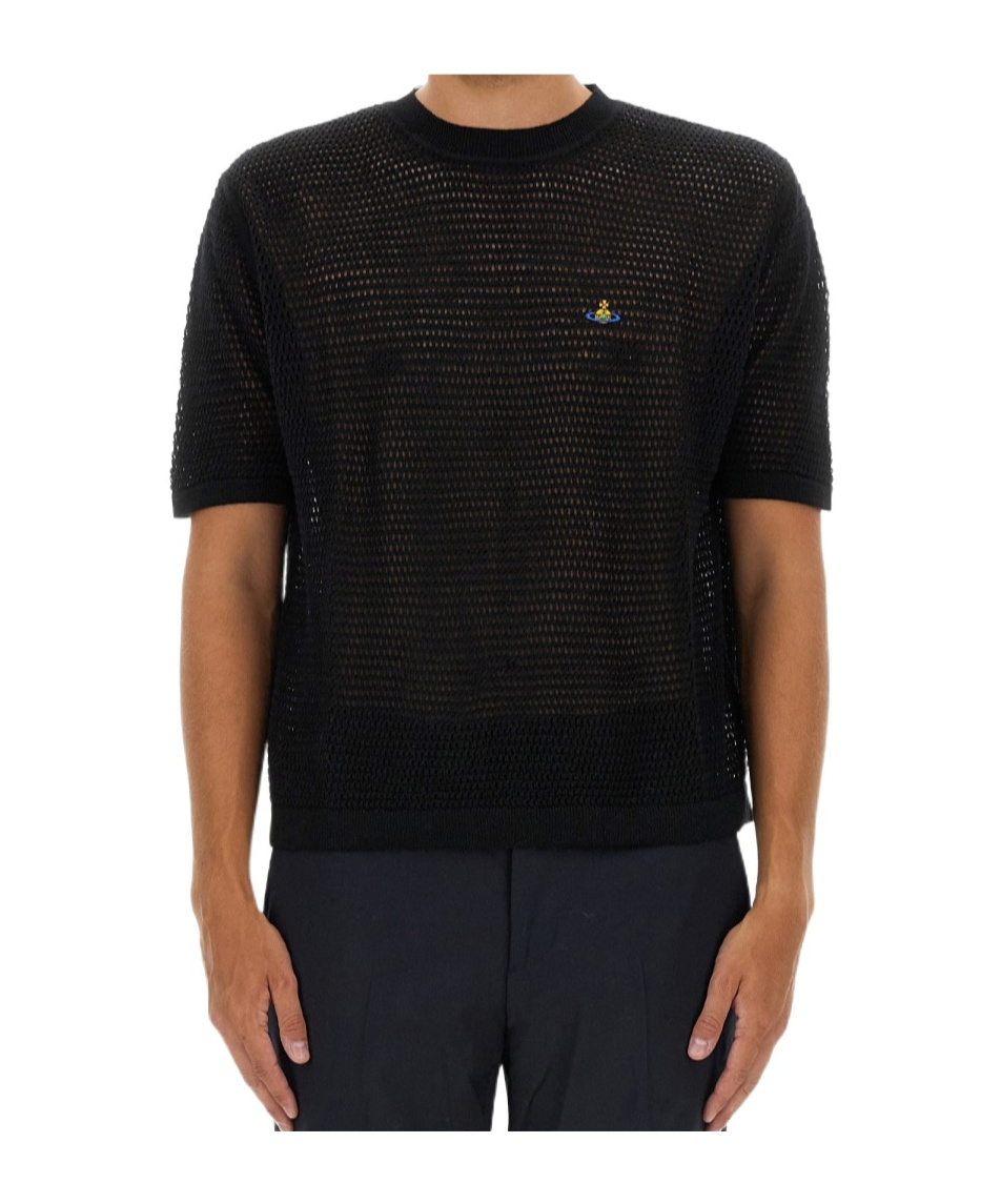 Vivienne Westwood Jersey "julian" In Black